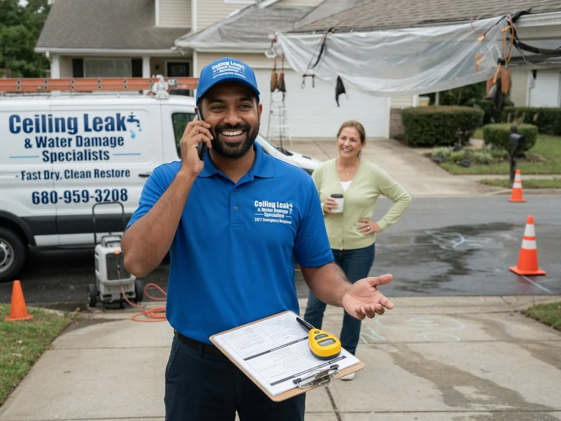 Ceiling Leak Cleanup Cascade, WI FAQs